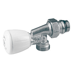 R435TG Termostatick� ventil -  axi�lny s ru�nou ovl�dacou hlavicou