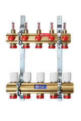 R553F Predmontovan� rozde�ova� s prietokomermi a zabudovan�mi termost. ventilmi