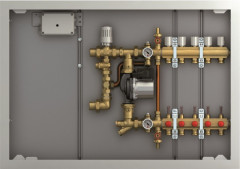 R557R-2�Kombinovan� mie�ac� kolektor pre podlahov� vykurovanie vo vysokotepl. s�stav�ch