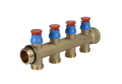 R583V sp�tn� skladan� rozde�ova� s termostatick�mi ventilmi