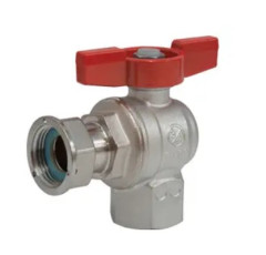 R781P Gu�ov� ventil s prevle�nou maticou - rohov�